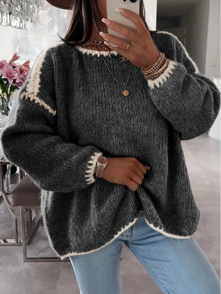 Anna | Stylish Knit Sweater
