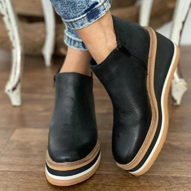 Rietta | Leather Ankle Boots