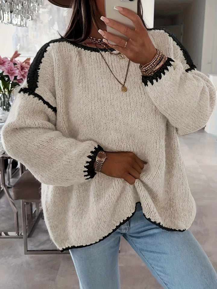 Anna | Stylish Knit Sweater