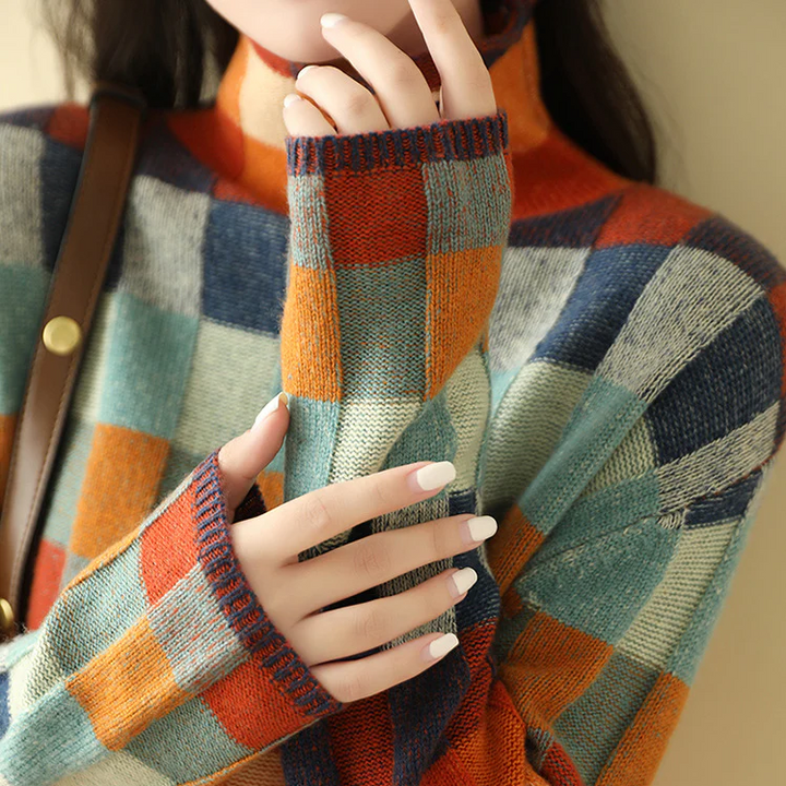 Caryn™ - Cozy Geometric Sweater