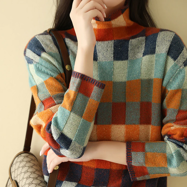Caryn™ - Cozy Geometric Sweater