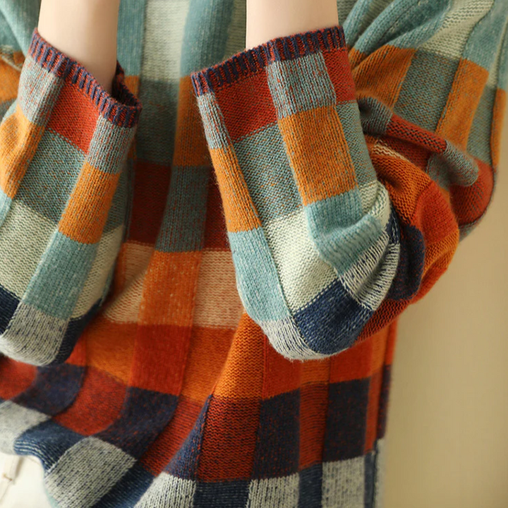 Caryn™ - Cozy Geometric Sweater