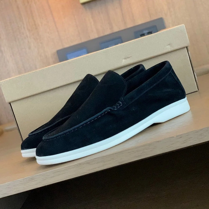 Jovan™ - Men's suede leather loafers